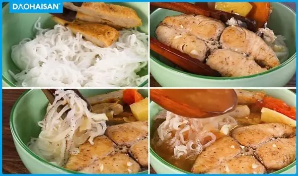 CÁC BƯỚC CHẾ BIẾN MÓN BÚN SỨA CÁC BƯỚC CHẾ BIẾN MÓN BÚN SỨA