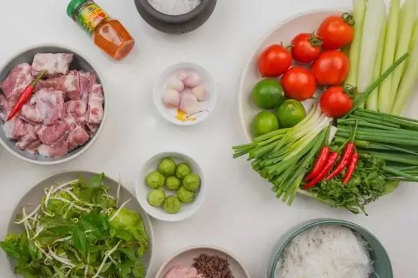 Chuẩn Bị Nguyên Liệu