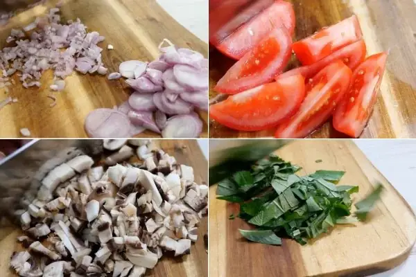 Sơ Chế Các Nguyên Liệu