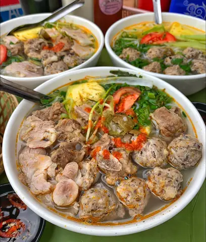 cách nấu bún sườn chua hà nội