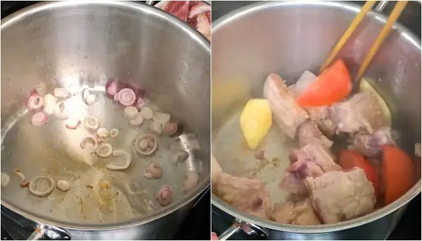 Bước 3: Xào Chín Các Nguyên Liệu