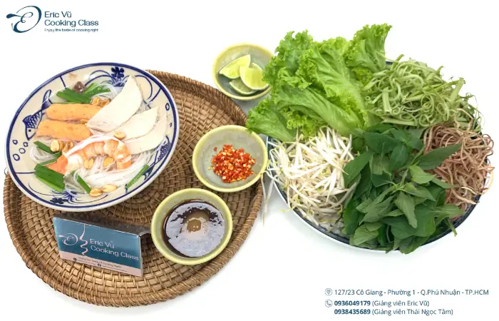 Khóa Học Làm Bún Suông Và Bí Quyết Làm Suông Tôm Tại Eric Vũ Cooking Class