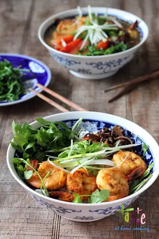 Cách Nấu Bún Tôm Rau Cần Cách Nấu Bún Tôm Rau Cần