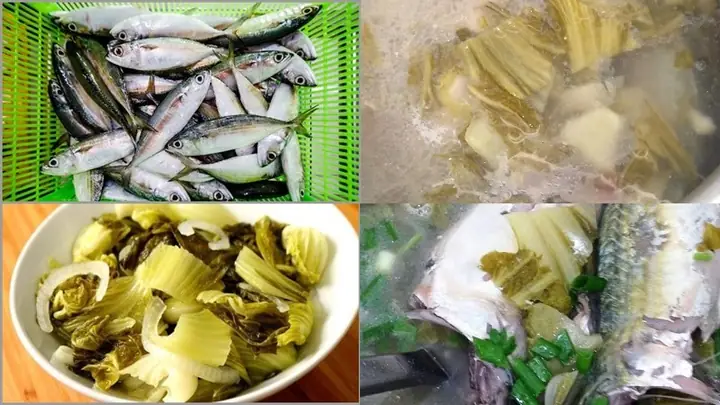 Cá bạc má nấu canh chua