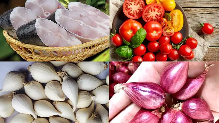 Nguyên Liệu Làm Cá Basa Kho Cà Chuacho 2 Người