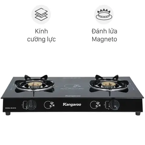 Bếp ga đôi Kangaroo KG207G