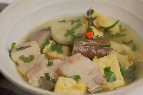 Bước 5: Nấu Canh Cà Bung