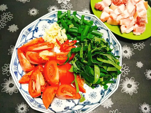 Bước 1. Sơ chế nguyên liệu