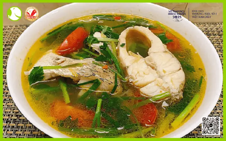 Canh Cá Chẽm Nấu Ngót