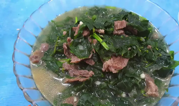 4.2 Canh Rau Ngót Thịt Bò