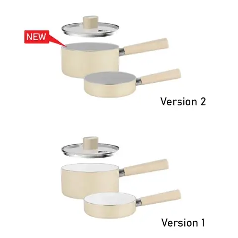 Bộ Nồi Chảo Chống Dính Elmich Baby El-1168 Size 16cm