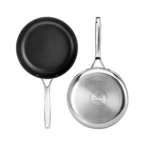 Chảo Inox Chống Dính Dập Nguyên Khối Elmich El-2430ol