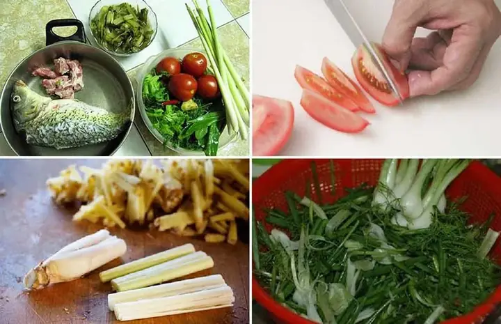 Chọn Nước Cốt Chanh Và Rau Ăn Kèm