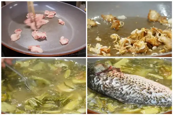 Nấu Cá Chép Hấp Dưa Chua Nấu Cá Chép Hấp Dưa Chua