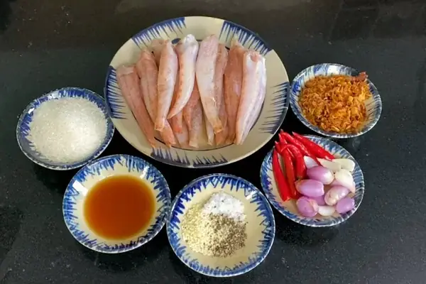 Chuẩn bị nguyên liệu