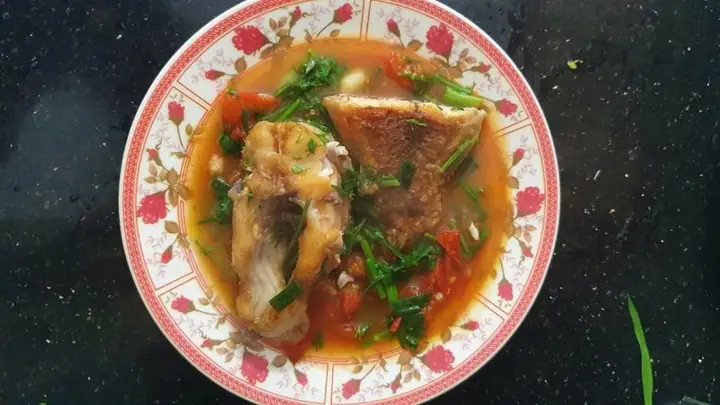 6. Cá diêu hồng sốt cà chua