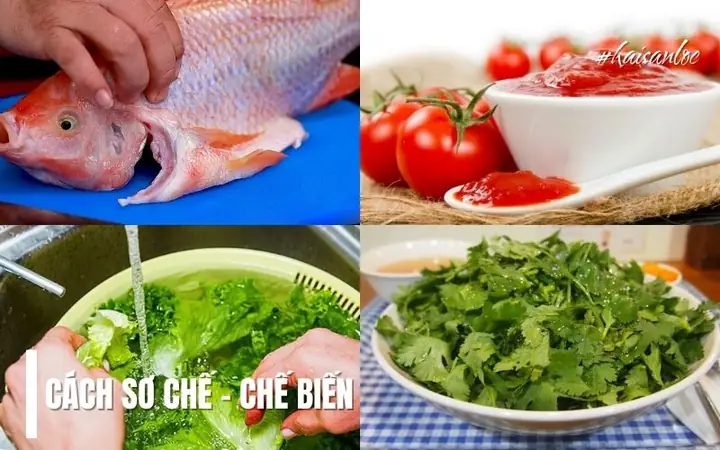 3. Các Bước Chế Biến Cá Diêu Hồng Sốt Cà Chua