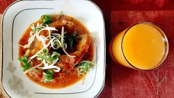 Cách Nấu Cá Đuối Sốt Cà Chua