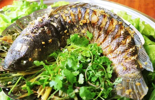 Cá Lóc Hấp Bia
