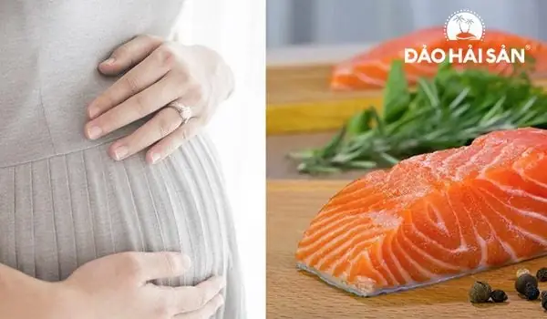 Lợi ích khi bà bầu ăn cá hồi