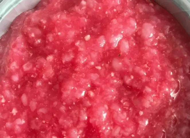 9. Cháo củ dền, cá hồi