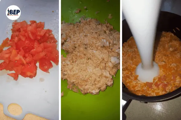 Cá Hồi Sốt Cà Chua Chua Ngọt Cho Bé