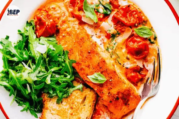 Cá Hồi Sốt Cà Chua