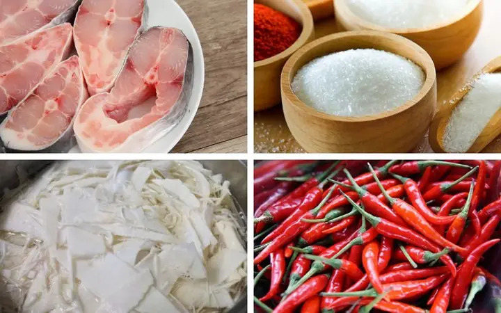 Nguyên Liệu Cần Chuẩn Bị Cho Món Cá Kho Măng