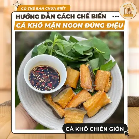 Cá Khô Mặn Chiên Giòn