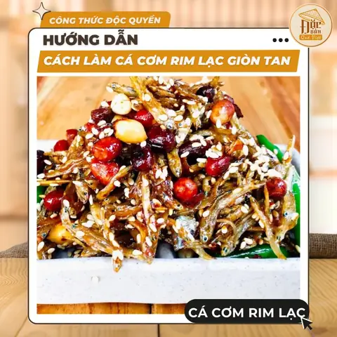 Công Thức Cách Làm Cá Cơm Rim Lạc Giòn Tan Tại Nhà Công Thức Cách Làm Cá Cơm Rim Lạc Giòn Tan Tại Nhà