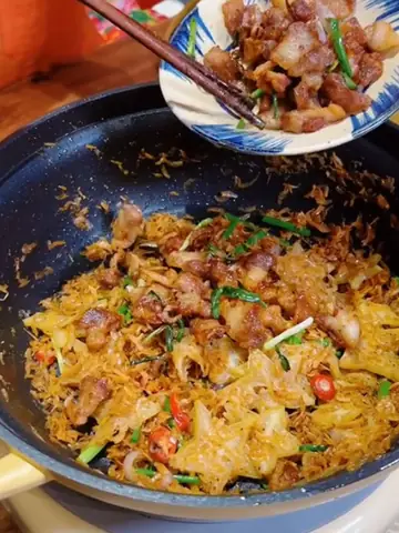 C.2 CÁCH LÀM TÉP KHÔ RANG THỊT BA CHỈ KHẾ CHUA