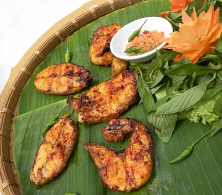 Cá Lăng Vàng Nướng