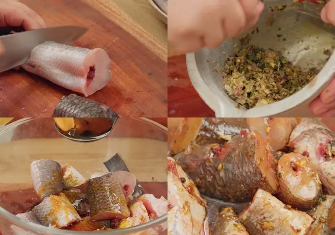 Sơ Chế Và Ướp Cá Lóc Sơ Chế Và Ướp Cá Lóc