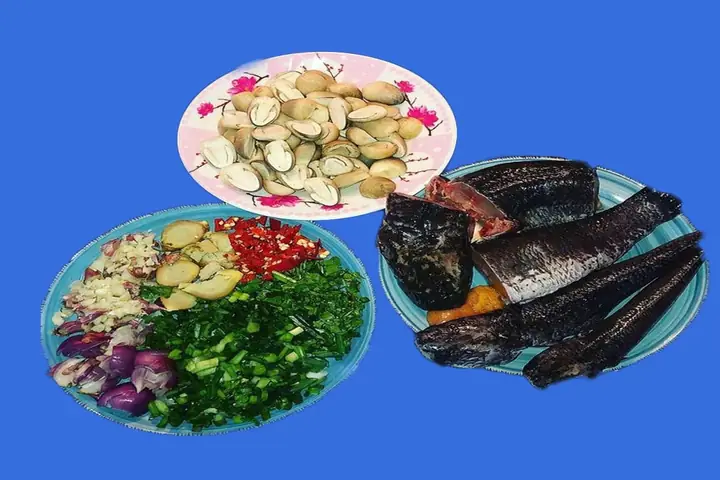 Nguyên liệu nấu cháo cá lóc