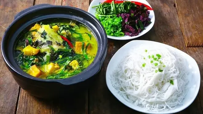 Cách Nấu Cá Ngạnh Om Chuối Đậu