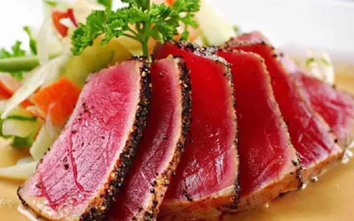 Cá Ngừ Đại Dương Áp Chảo Cá Ngừ Đại Dương Áp Chảo