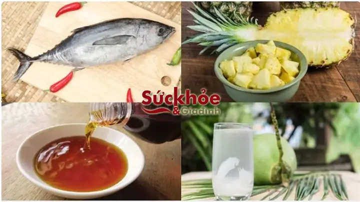 Nguyên Liệu Làm Cá Ngừ Kho Thơm Cà Chua