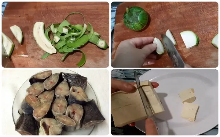 Cách nấu cá trê om chuối đậu thơm ngon, đậm đà