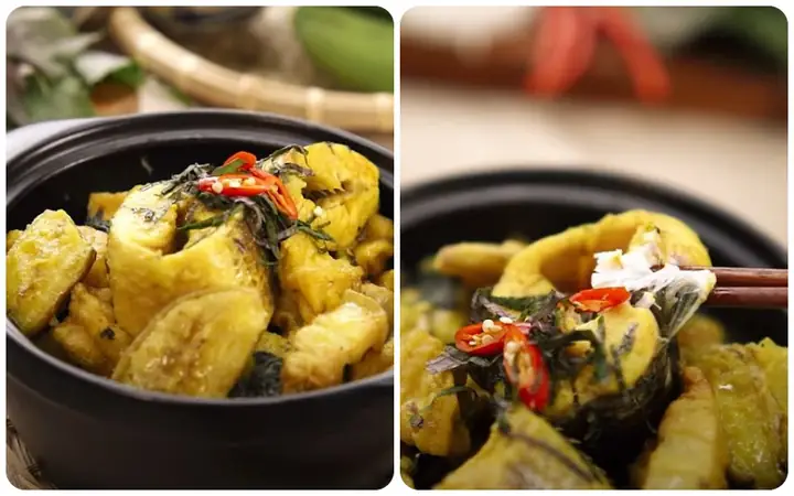 Cách nấu cá trê om chuối đậu thơm ngon, đậm đà