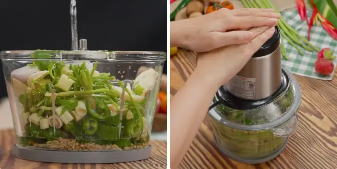 Sơ chế nguyên liệu