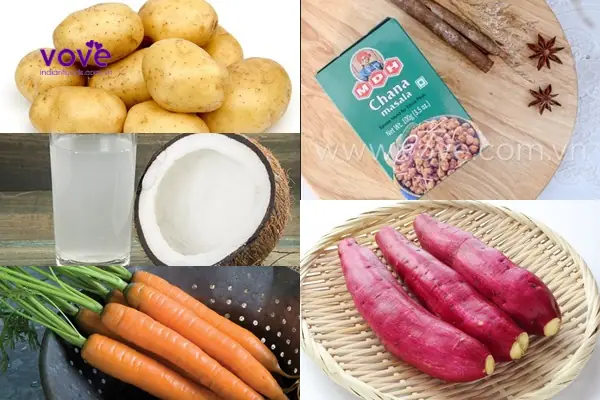 Chuẩn bị nguyên liệu