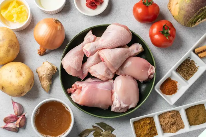 Nguyên Liệu Nấu Cà Ri Gà Nguyên Liệu Nấu Cà Ri Gà