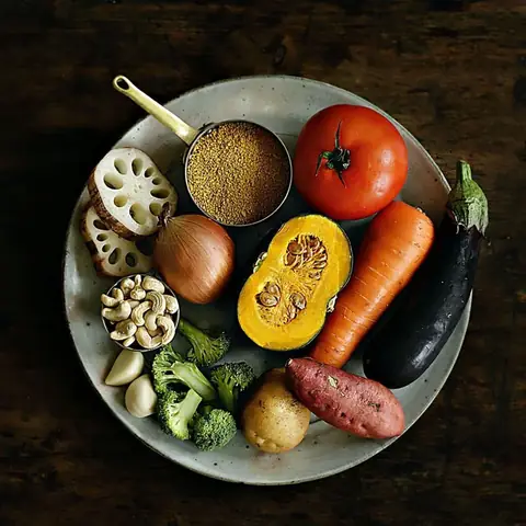 2. Nguyên Liệu Gia Vị Làm Cà Ri Rau Củ: