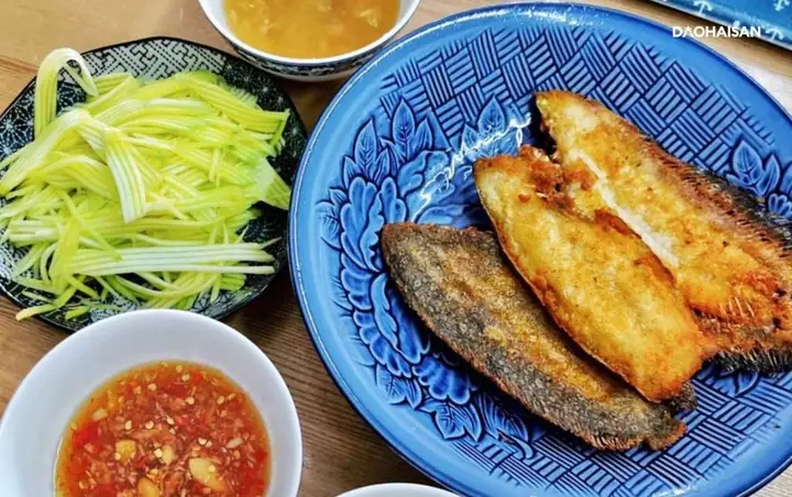 Cá Bơn Chiên Mắm Tỏi Cá Bơn Chiên Mắm Tỏi