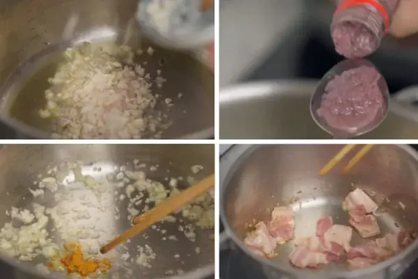 Bước 5: Nấu Canh Cà Bung