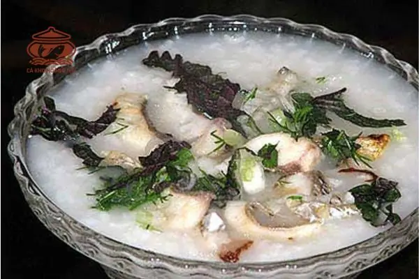 14. Cháo Cá Trắm Đen