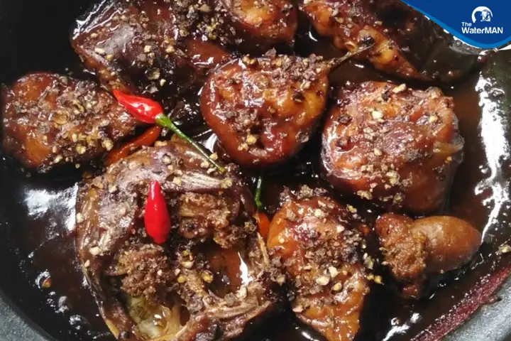 Cá Trê Kho Tiêu Đen