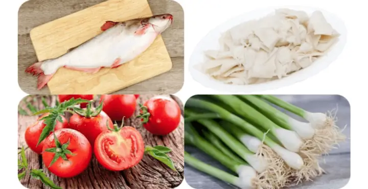 II. Nguyên liệu nấu canh chua cá hú với măng chuẩn vị miền Nam