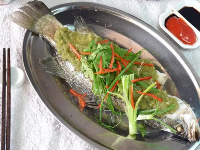 1.2 Cá vược hấp bia