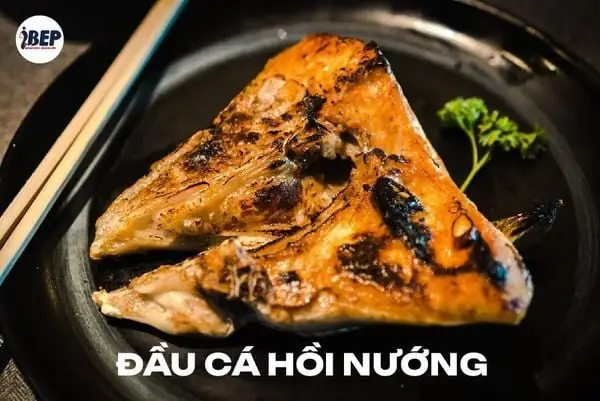 1.5. Đầu cá hồi nướng sốt Teriyaki 1.5. Đầu cá hồi nướng sốt Teriyaki